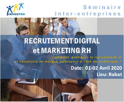 Séminaire Recrutement Digital et Marketing RH